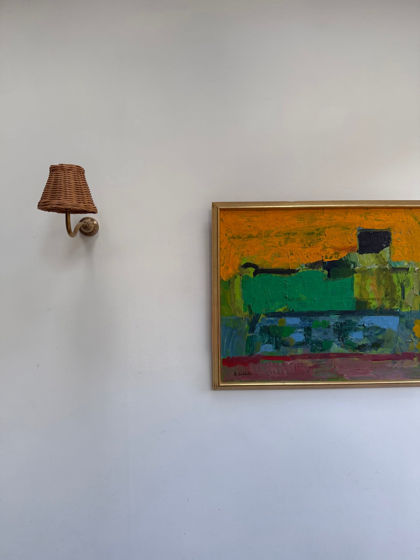 Yellow abstract