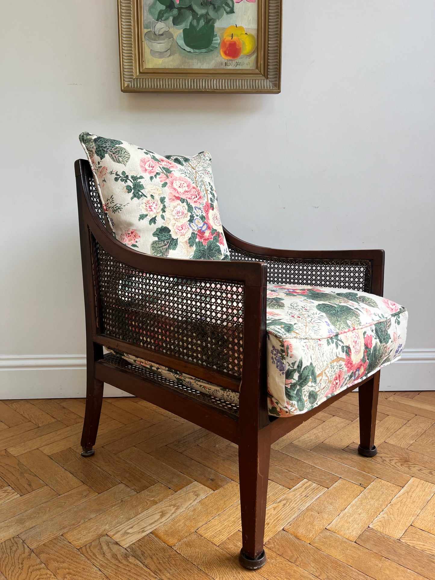 Lee Jofa Bergere chair