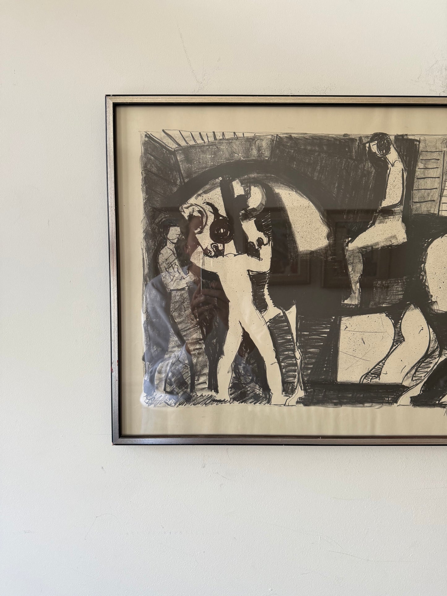 Horse lithograph