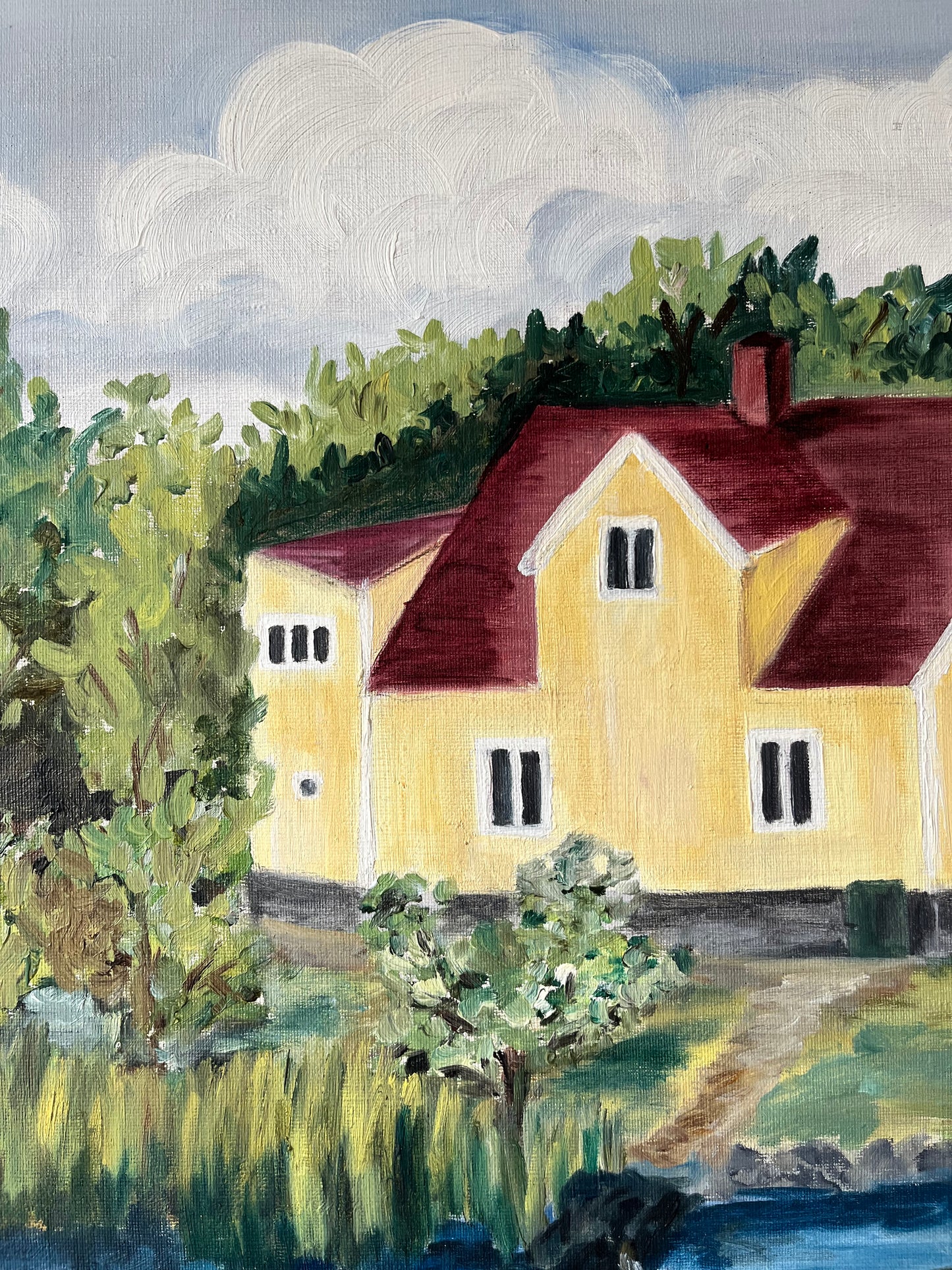 Yellow house