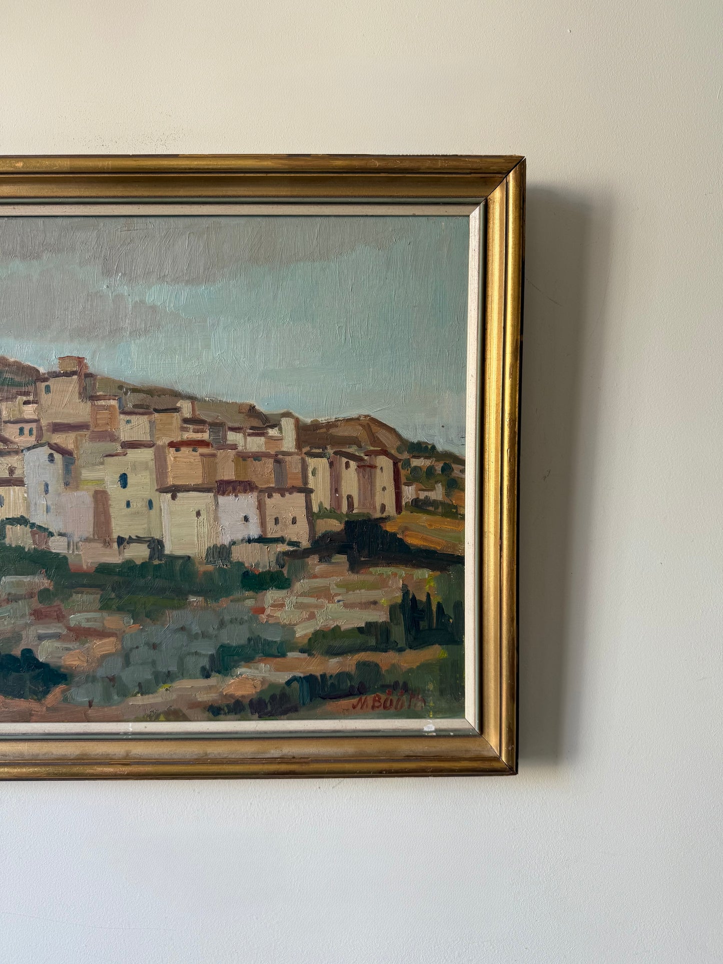 Village in the hills