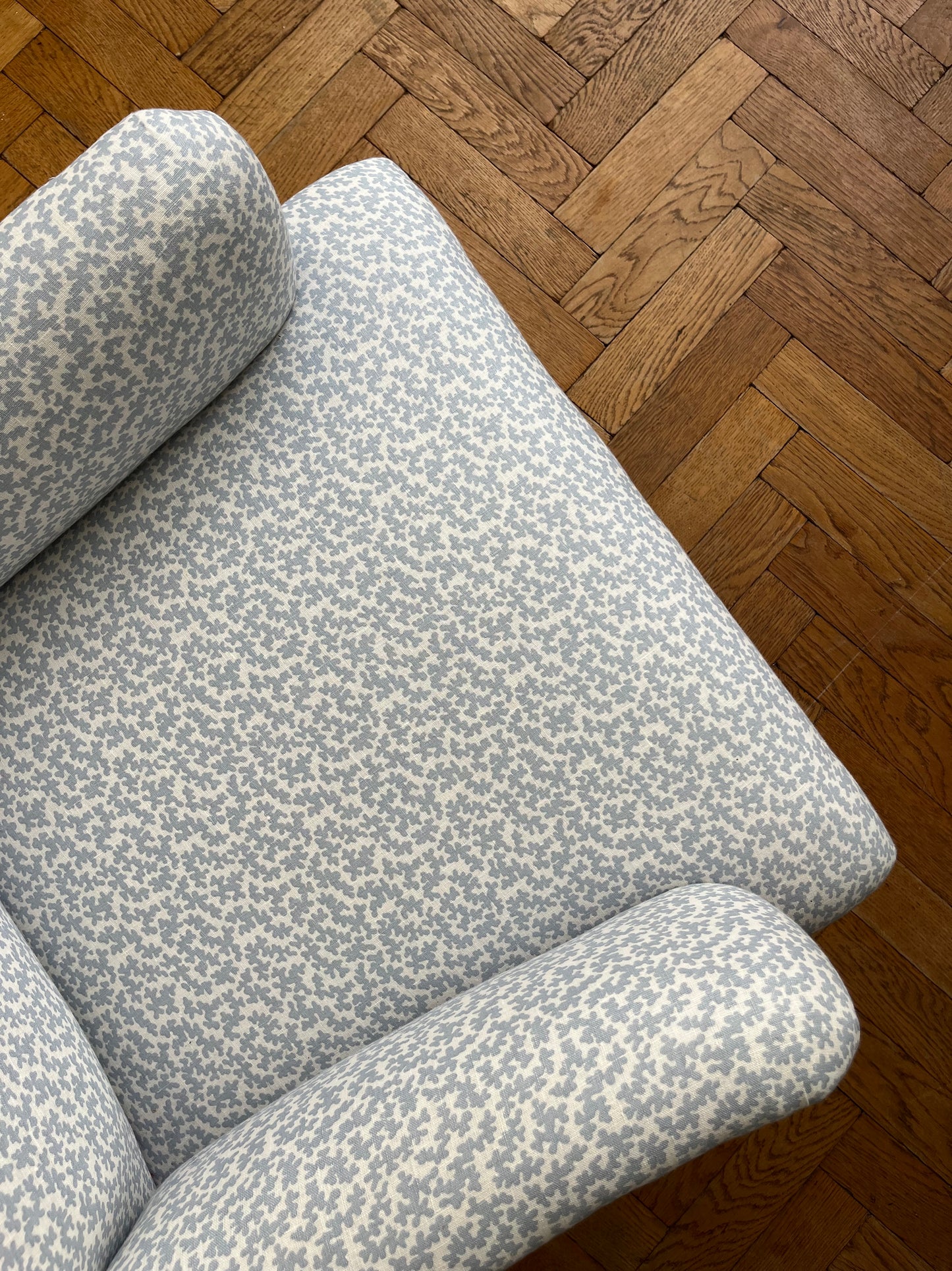 Colefax seaweed armchair