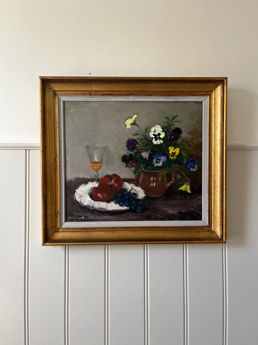 Tomatoes and flowers