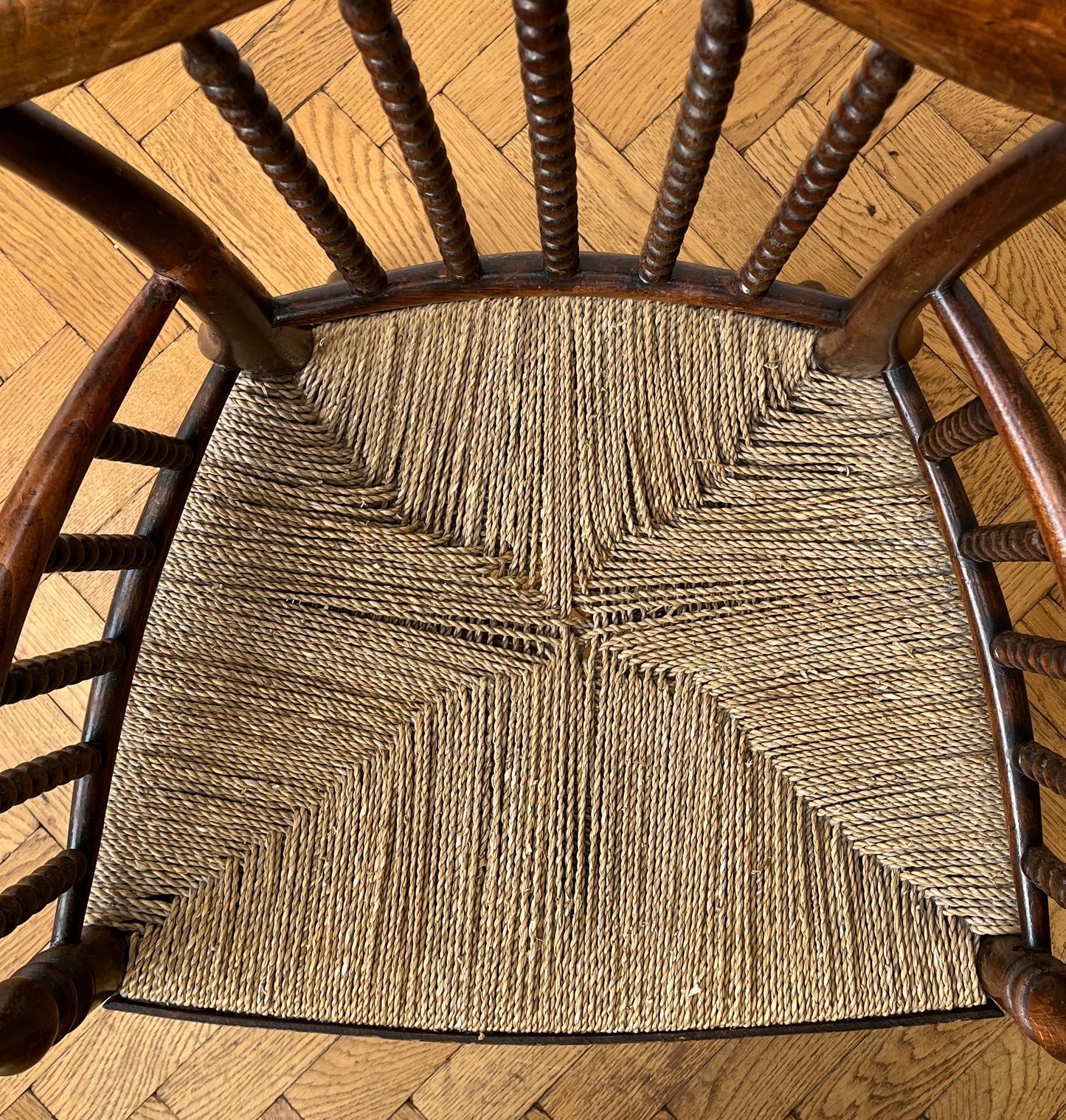 Bobbin occasional chair