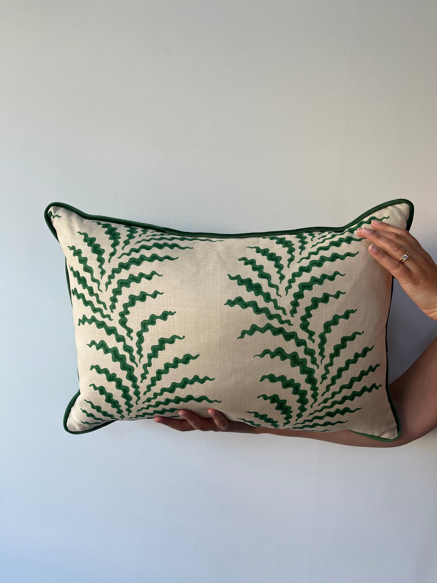 Soane Scrolling Fern Lumbar cushion - Medium
