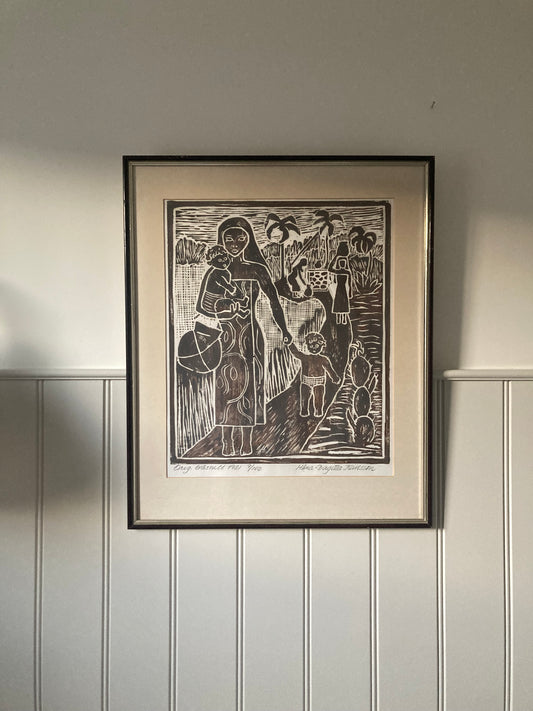 Mother with children