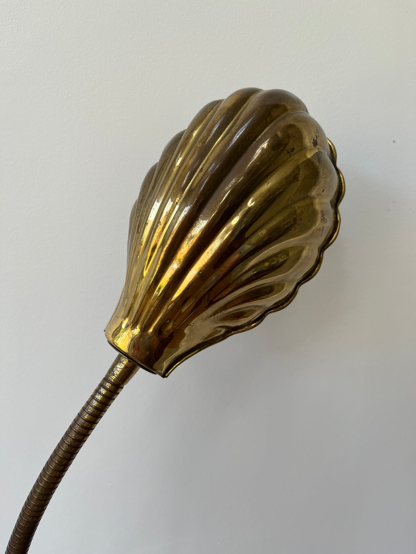 Brass Swan neck lamp