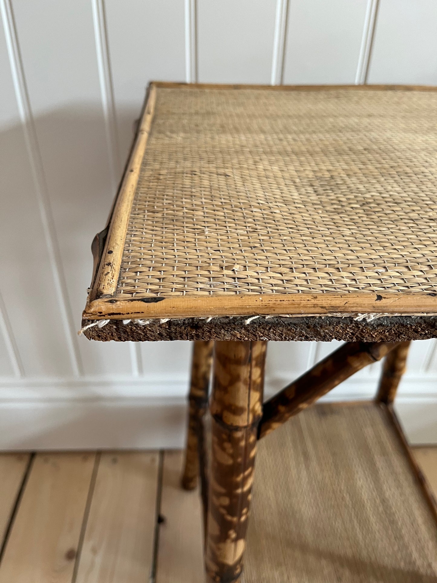 Victorian bamboo side table