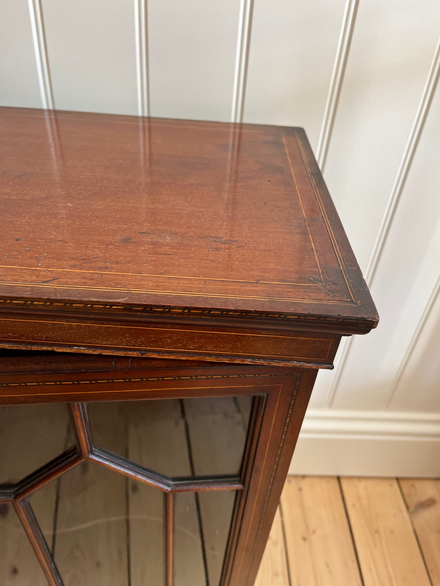 Victorian Astral glazed cabinet