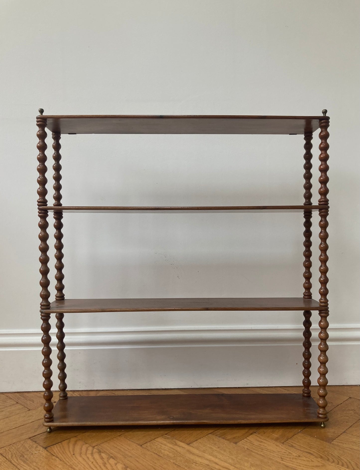 Victorian bobbin shelves