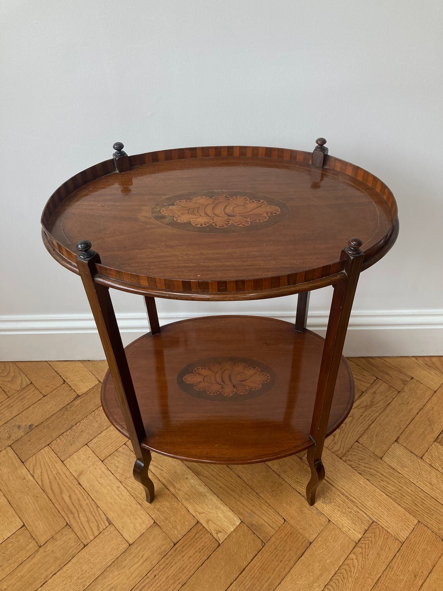 Inlaid occasional table