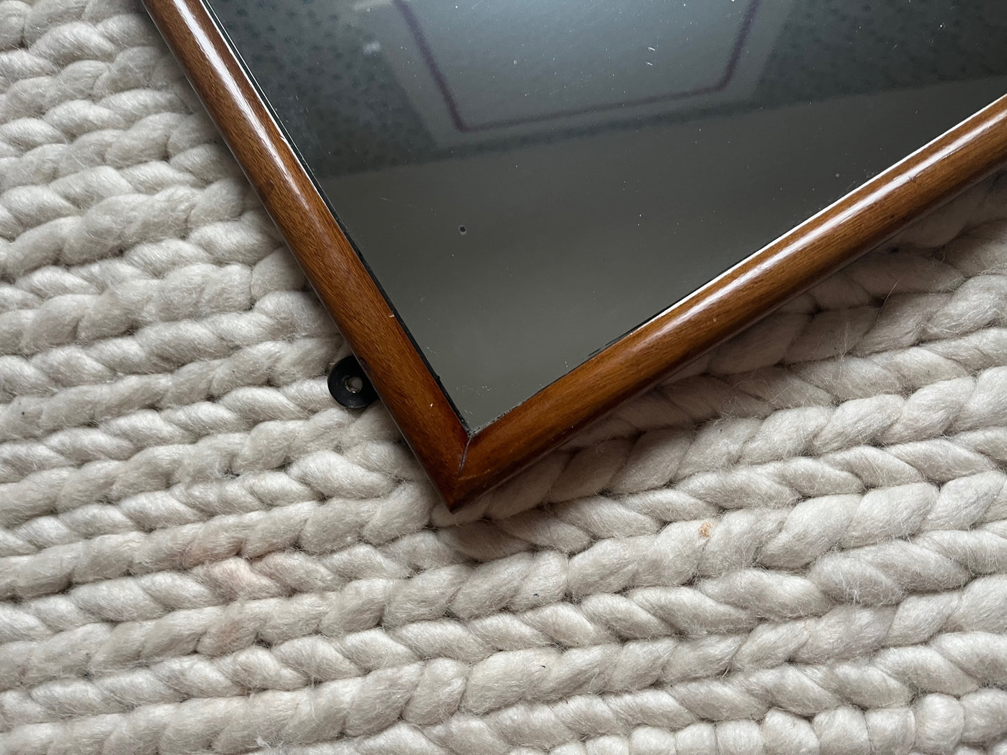 Victorian toilet mirror