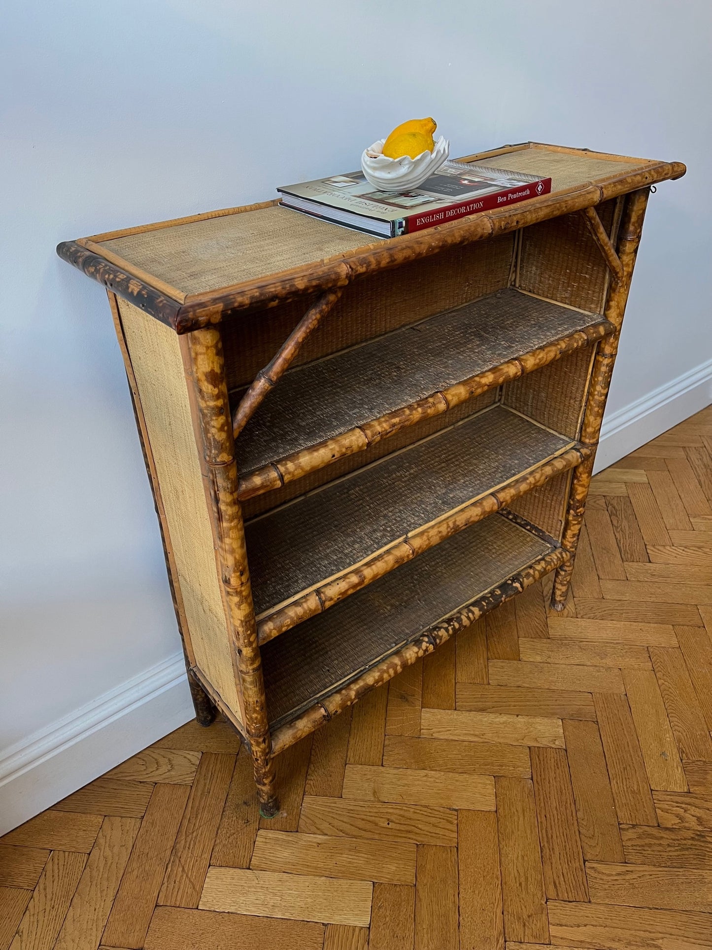 Victorian Bamboo bookcase