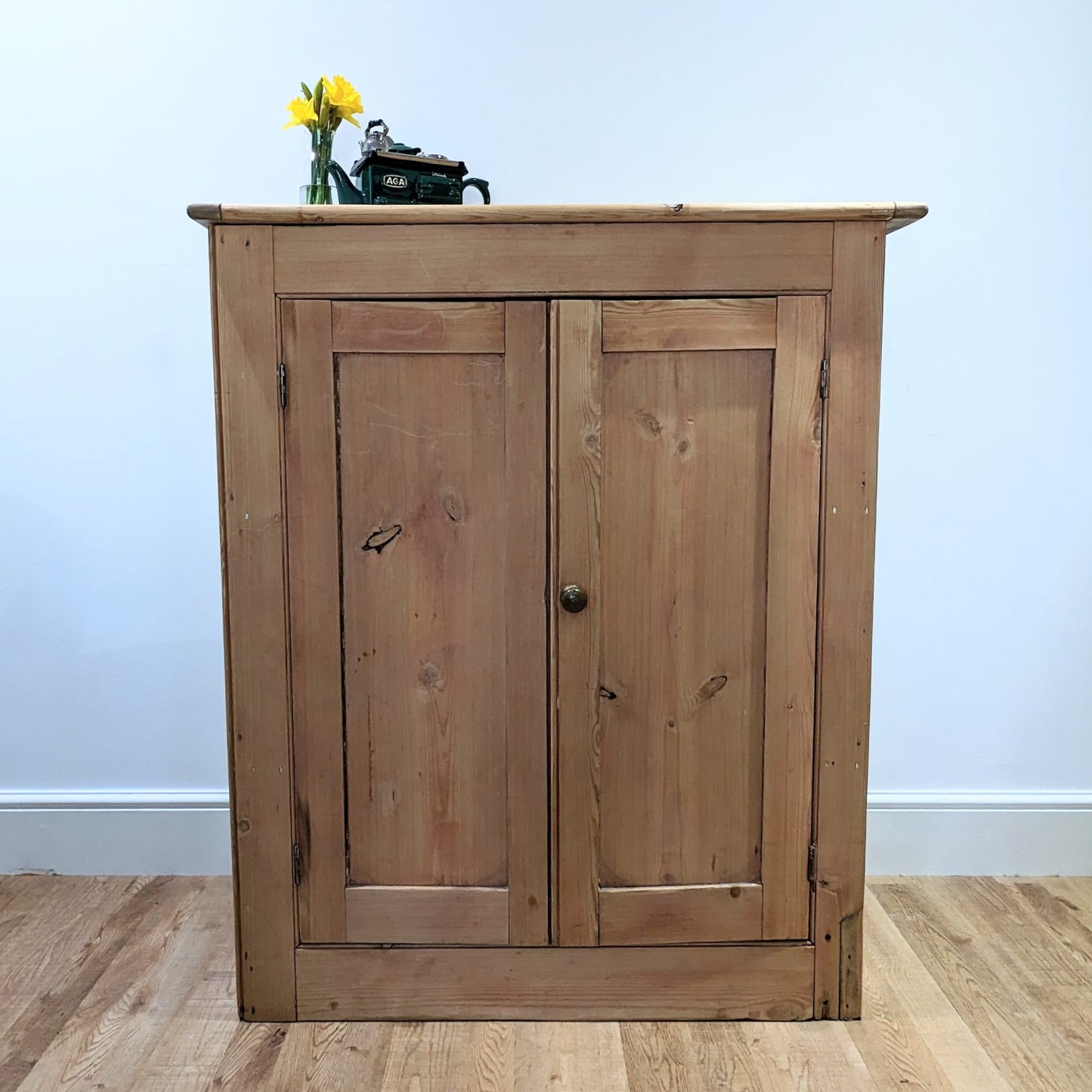 Antique pine cupboard