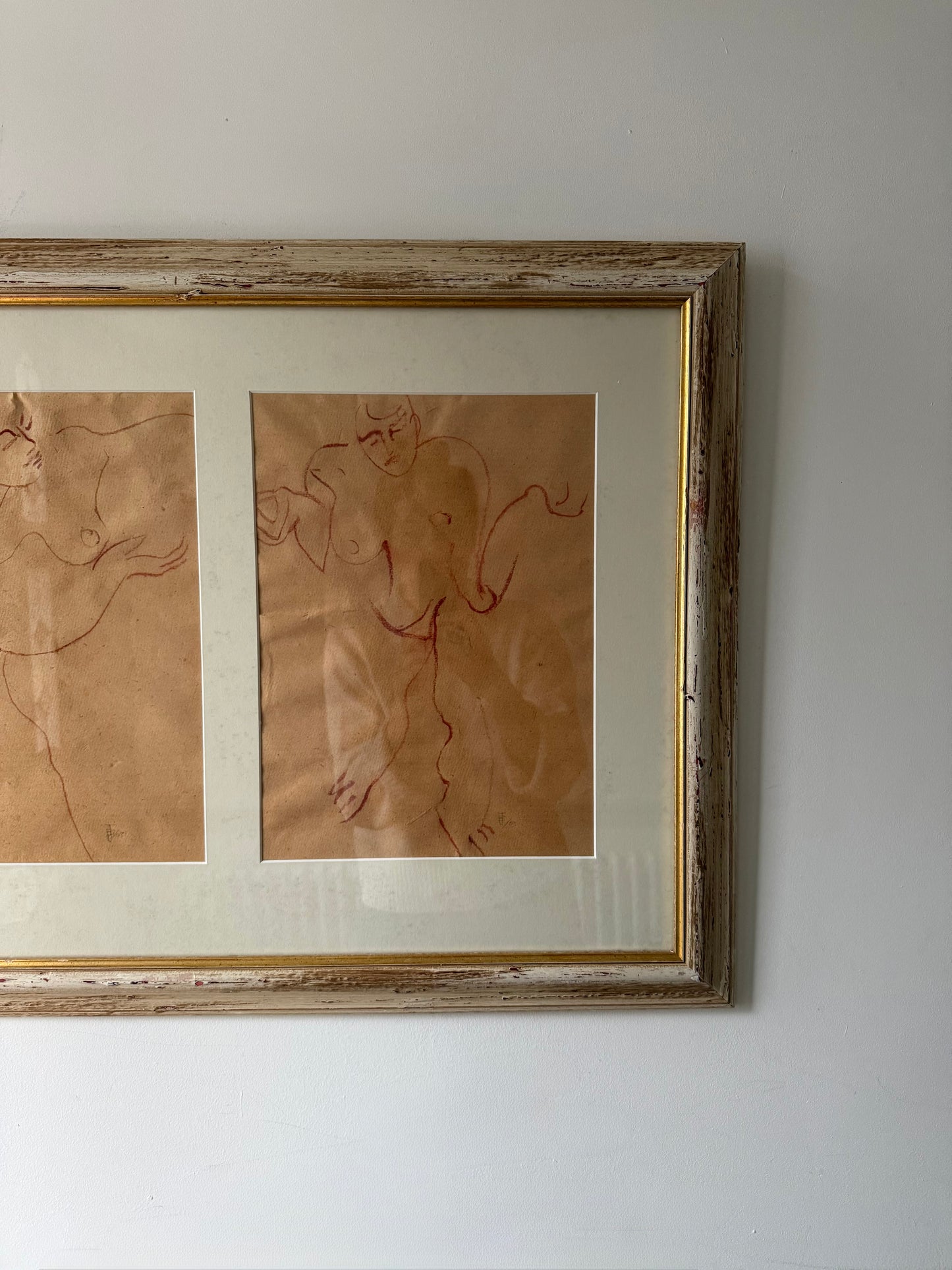 Nude line drawings