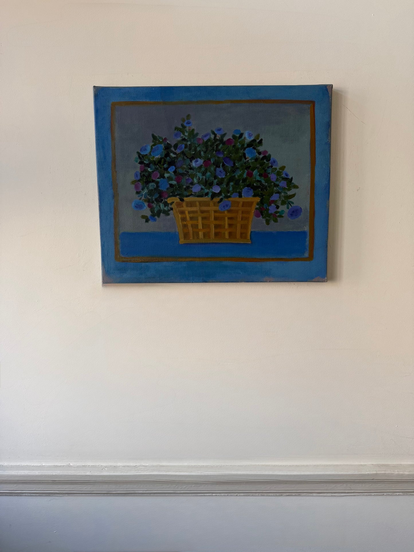 Flowers in a basket