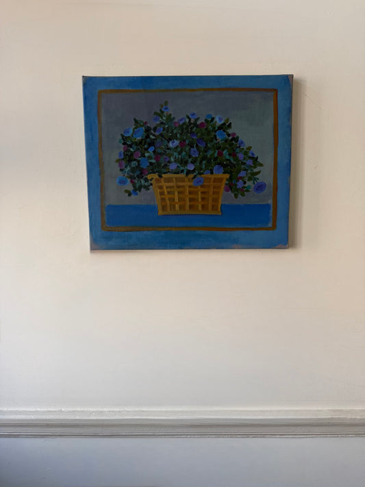 Flowers in a basket