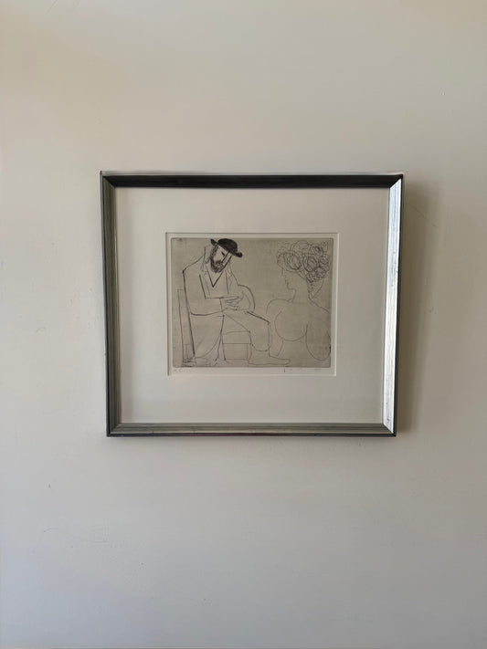 The artist and his muse