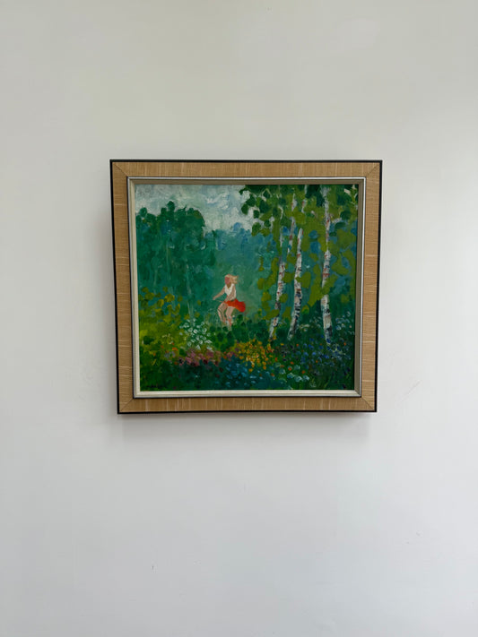 Cycling in the woods