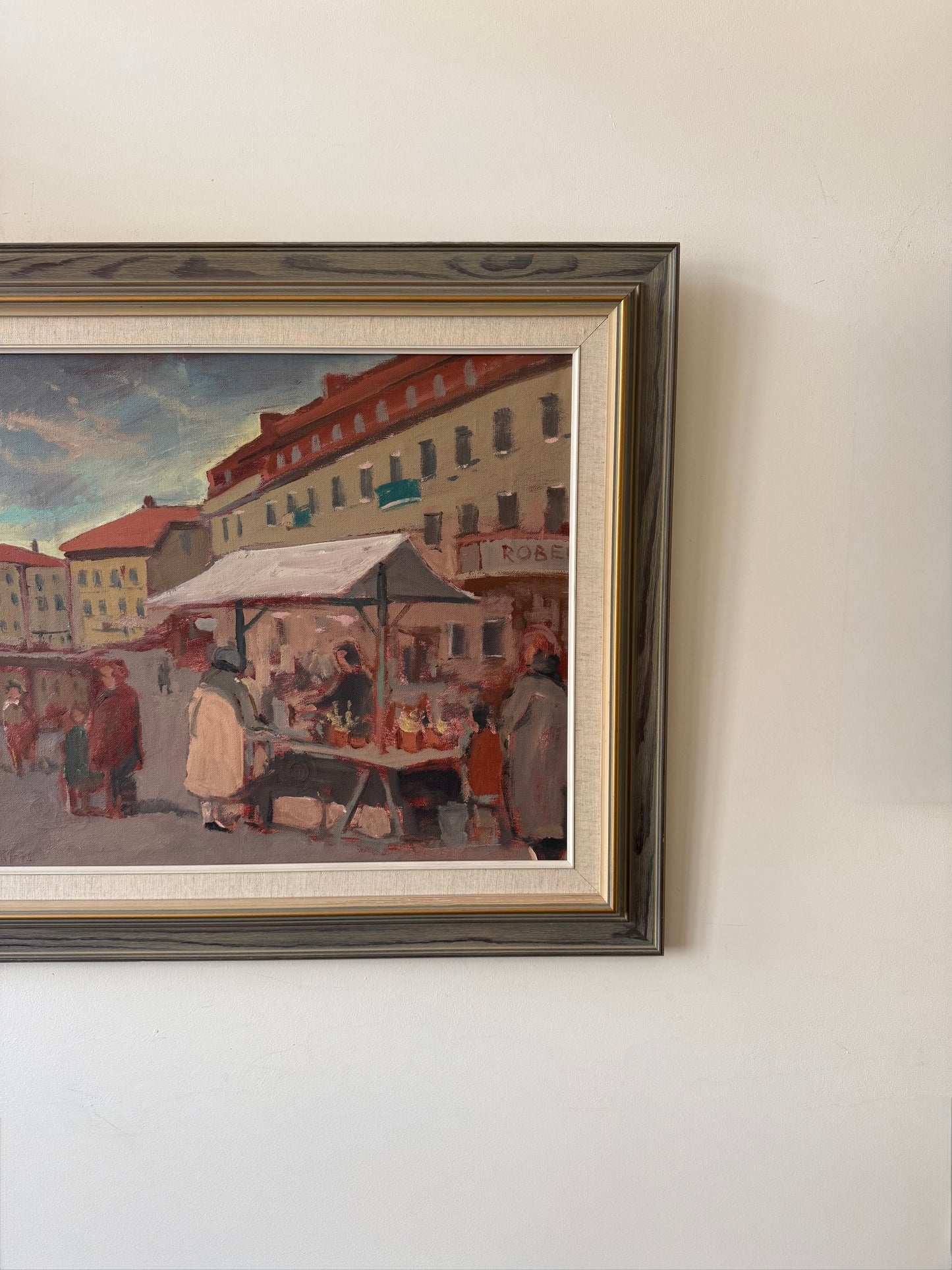 The flower market