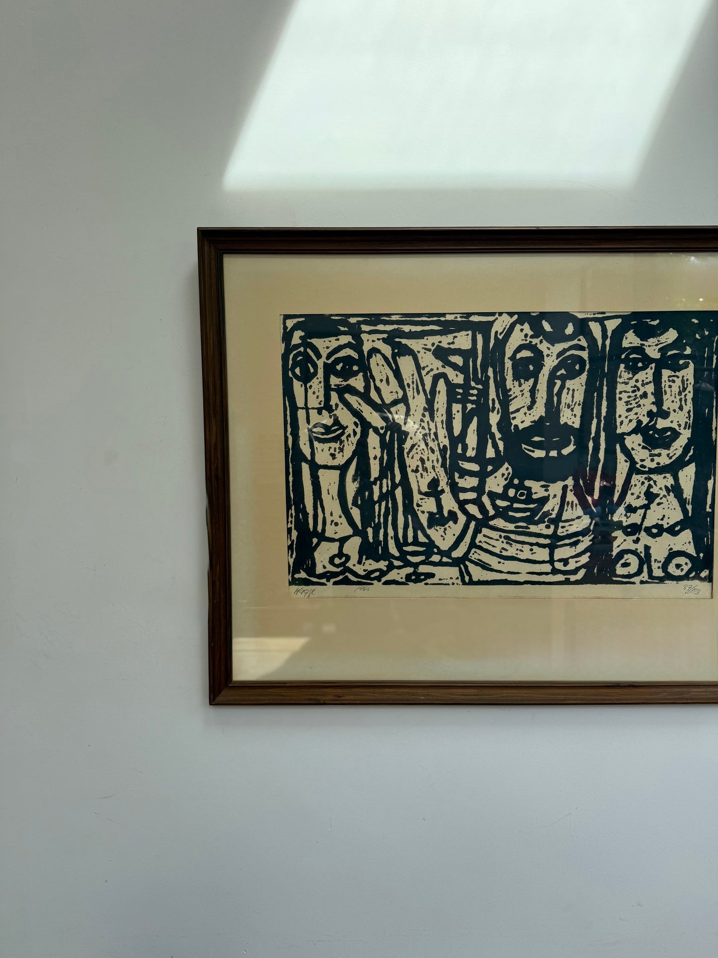 Three people