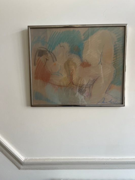 Nude pastel