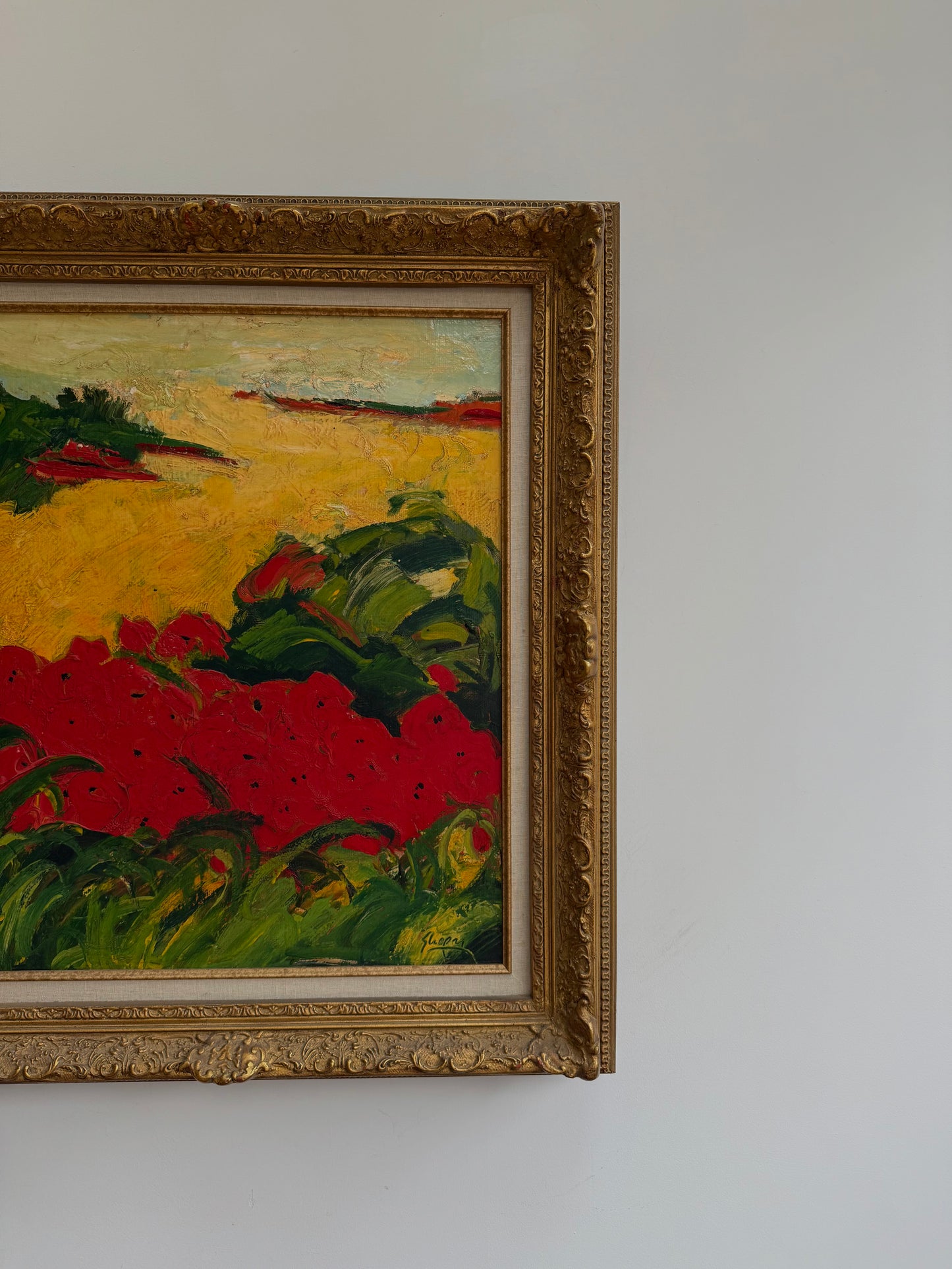 On hold - Poppy field