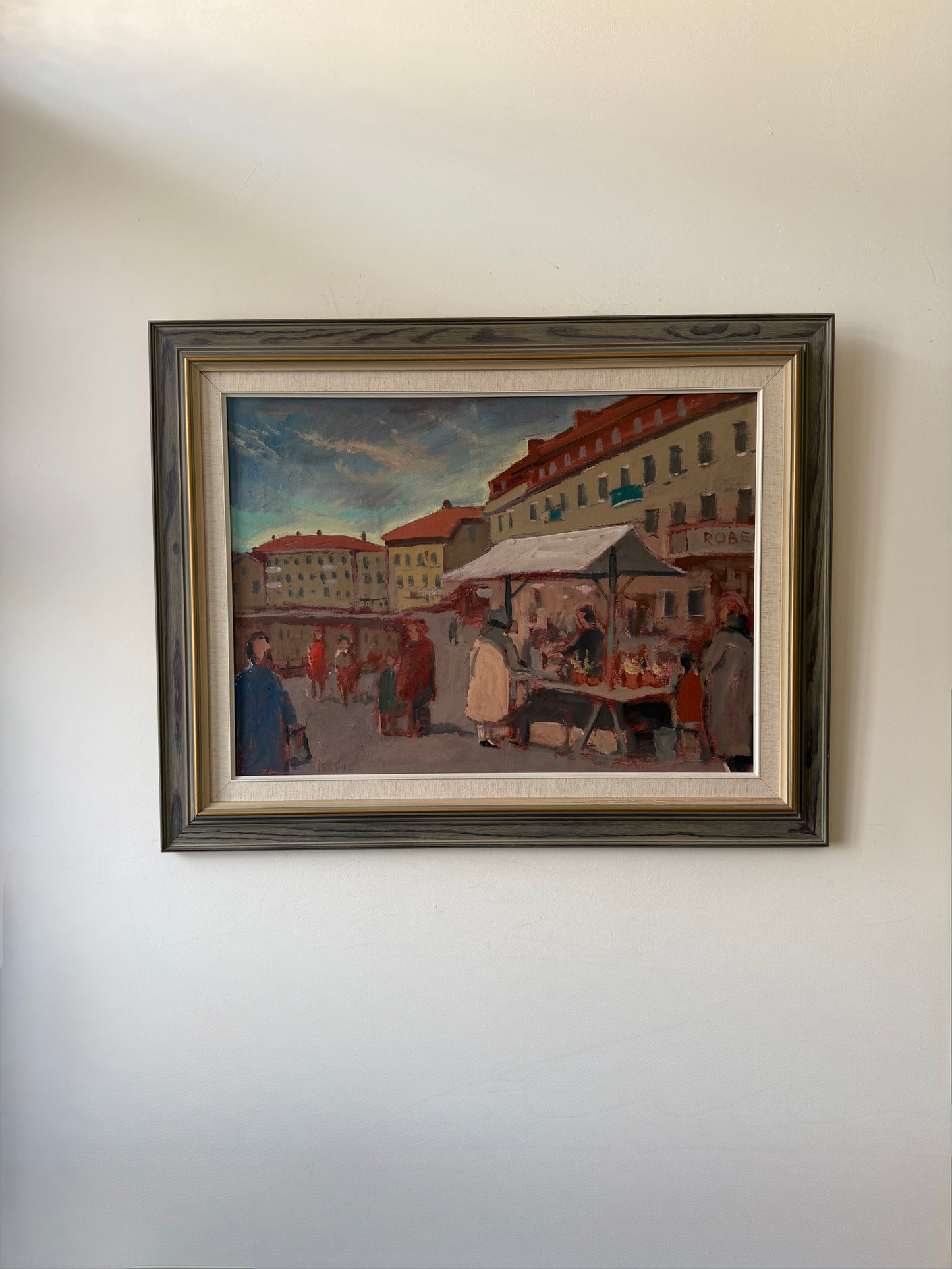 The flower market