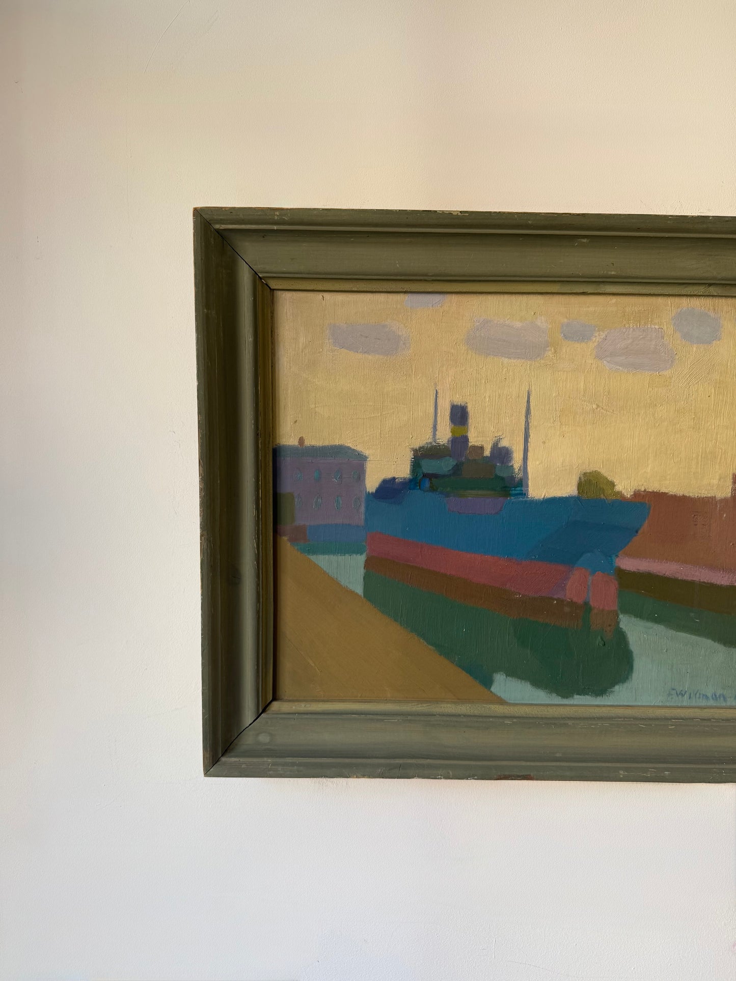 Harbour at dusk