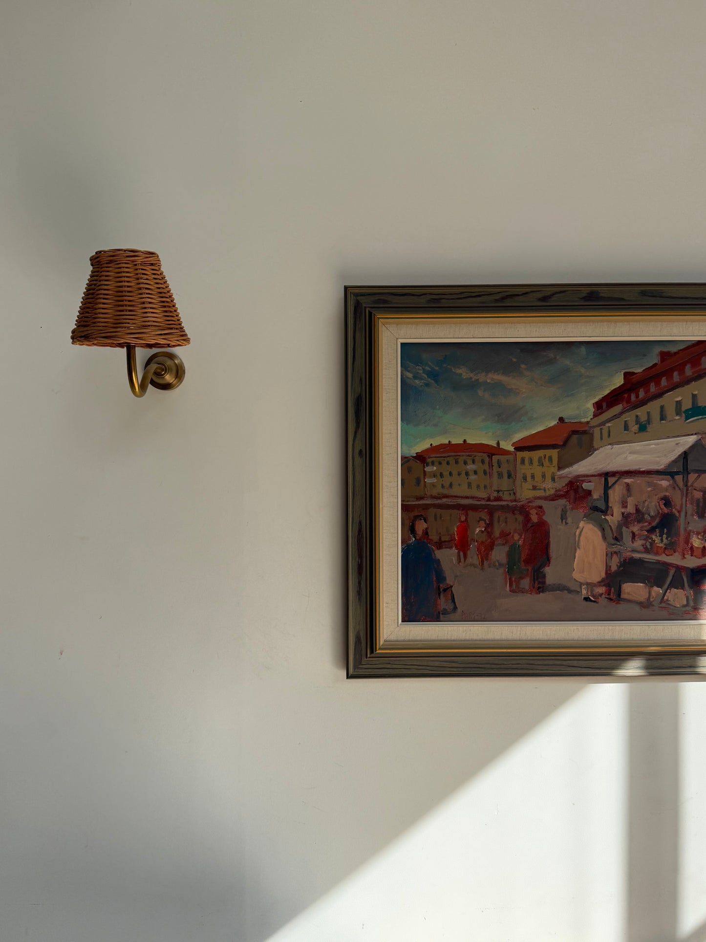 The flower market