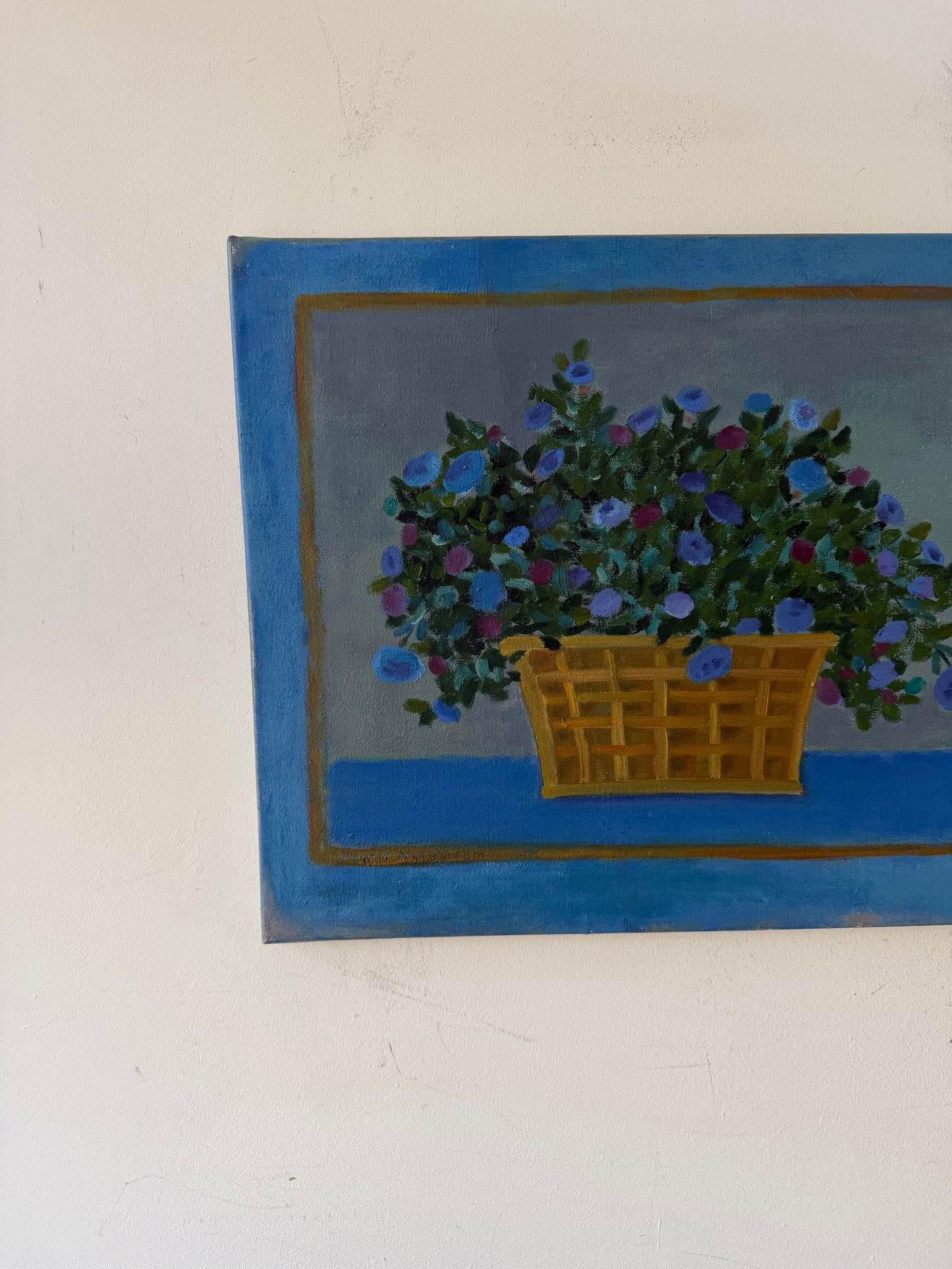 Flowers in a basket