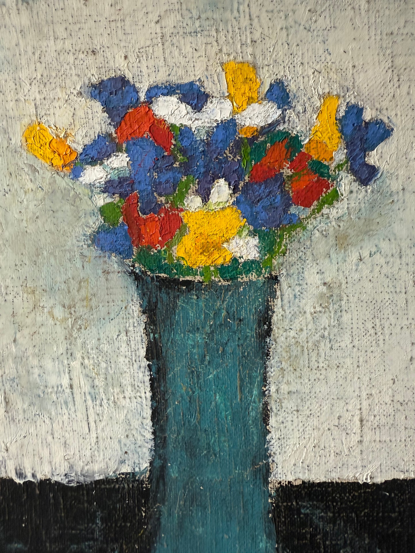Blue vase