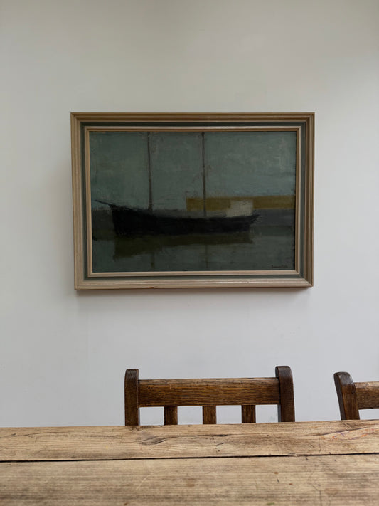Black boat