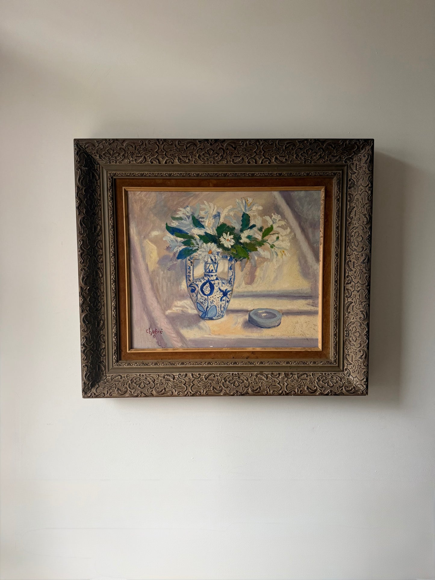 The painted vase
