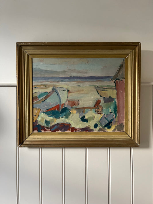Pastel boats