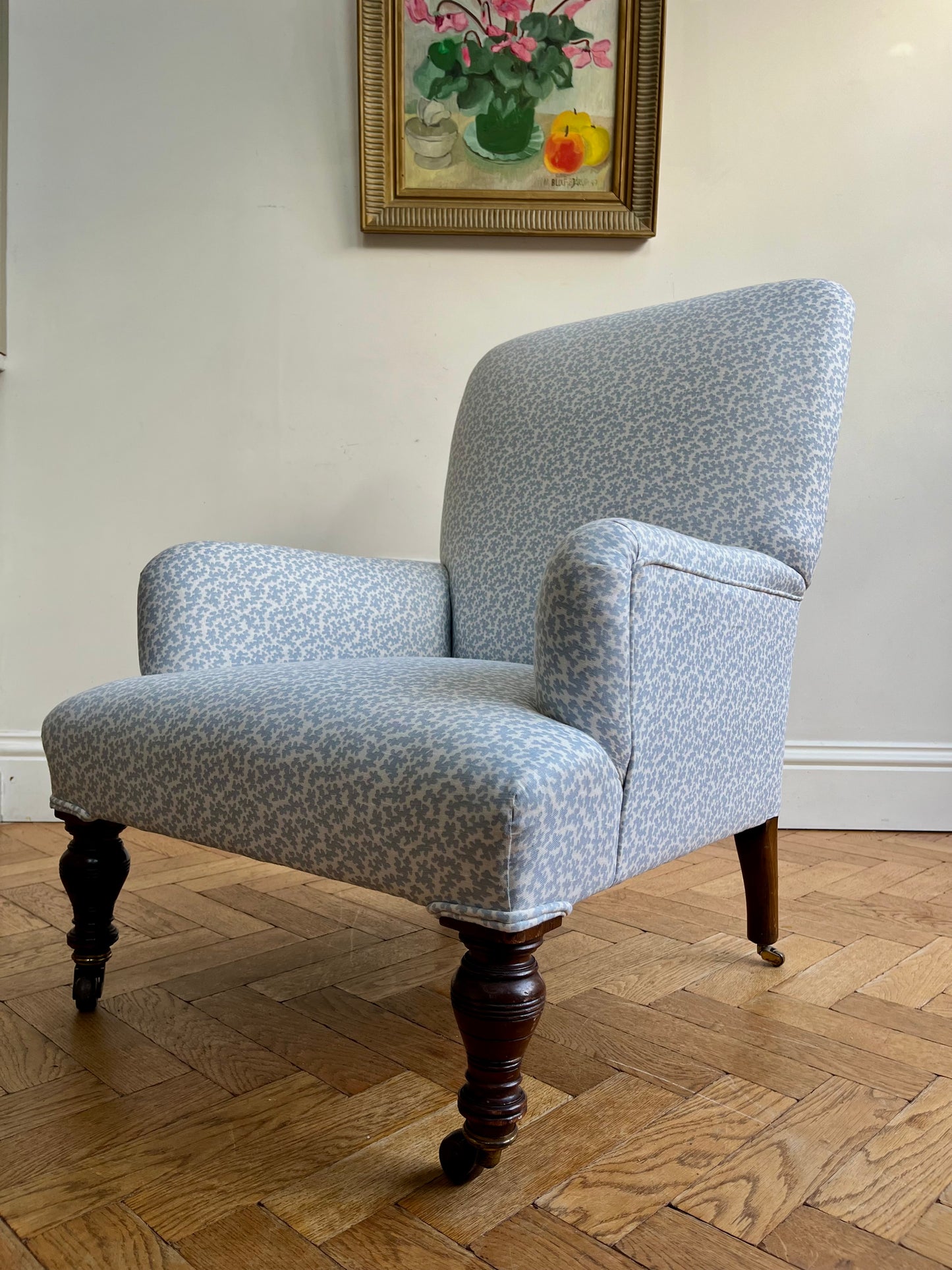 Colefax seaweed armchair