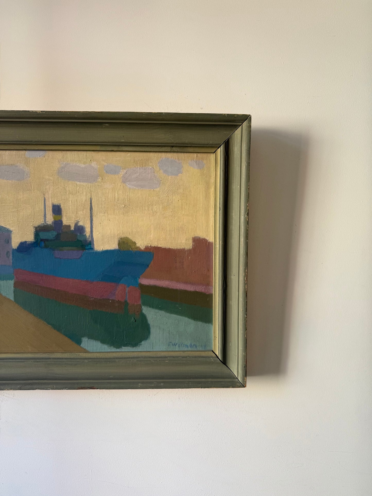 Harbour at dusk