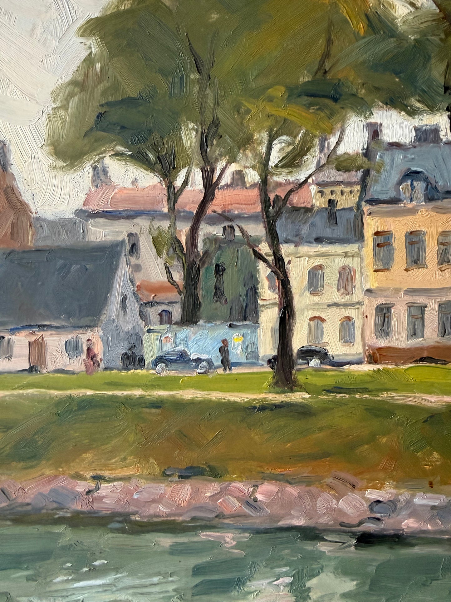 Across the water