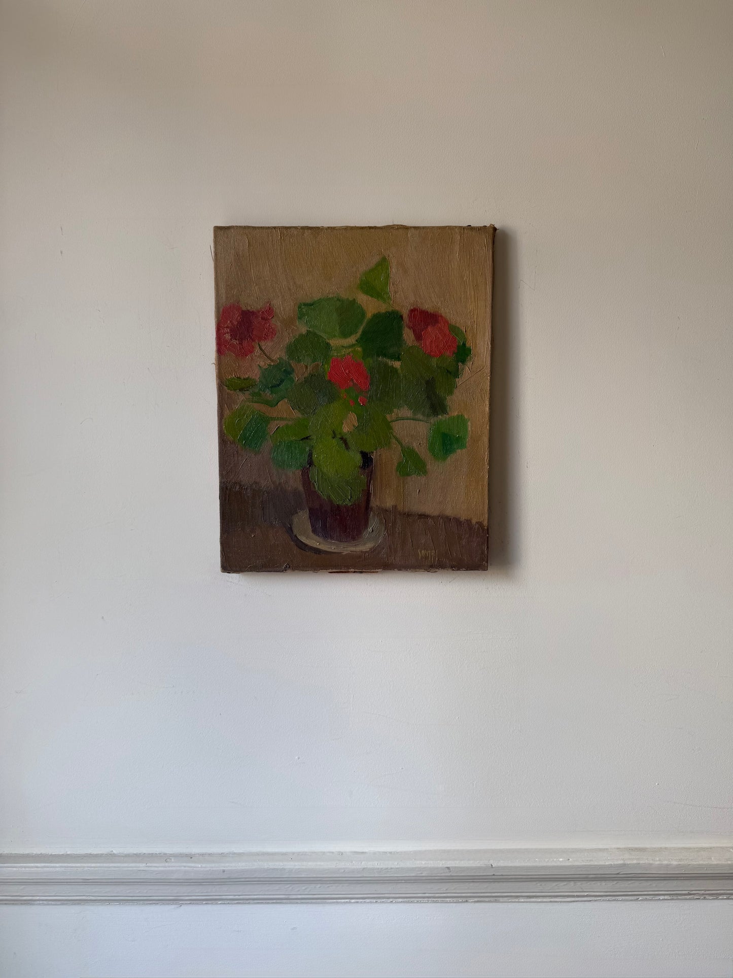 Geraniums, 1944.