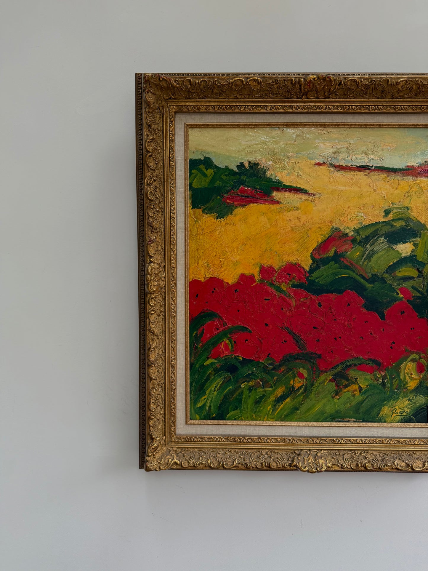 On hold - Poppy field