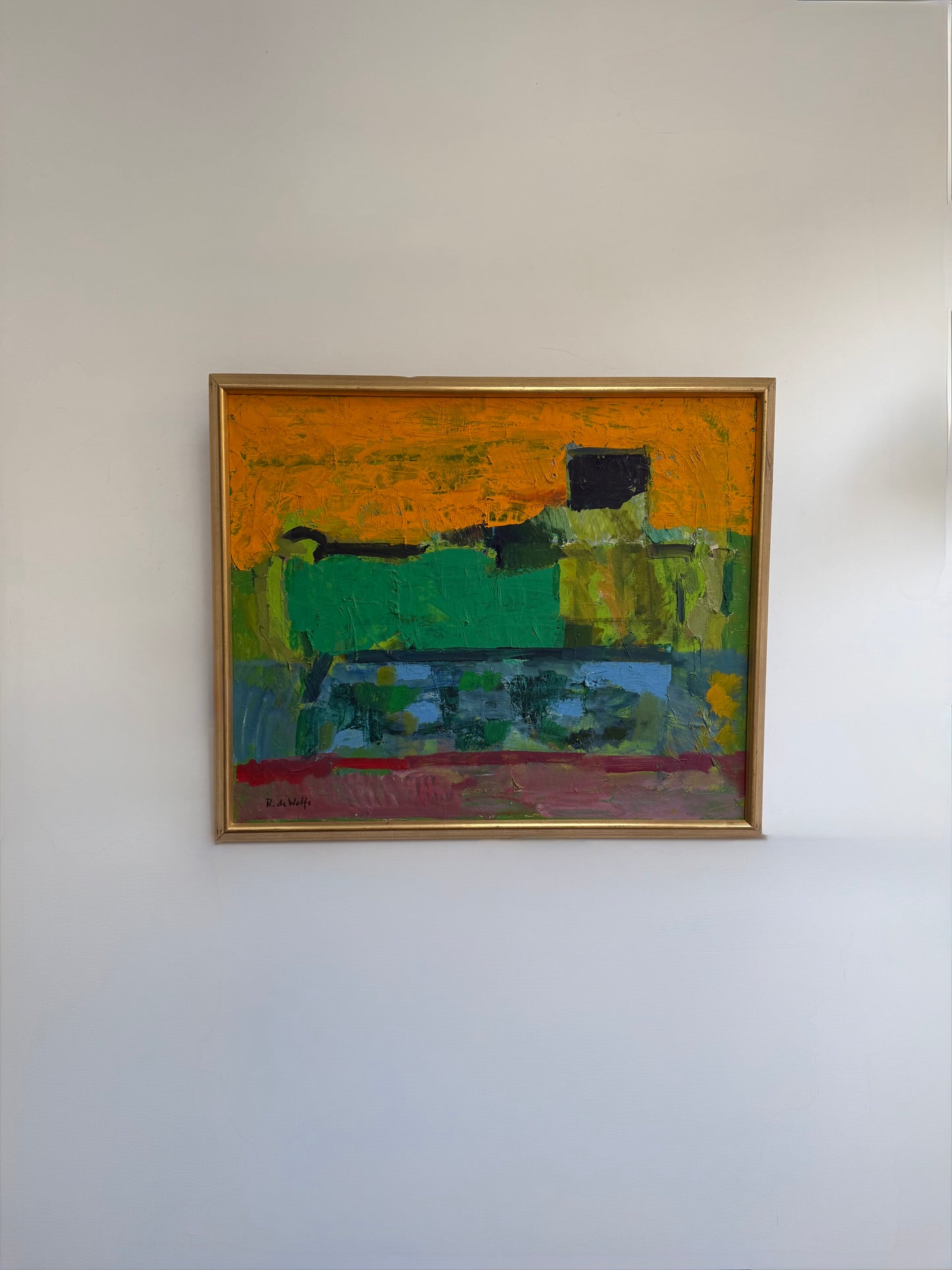 Yellow abstract