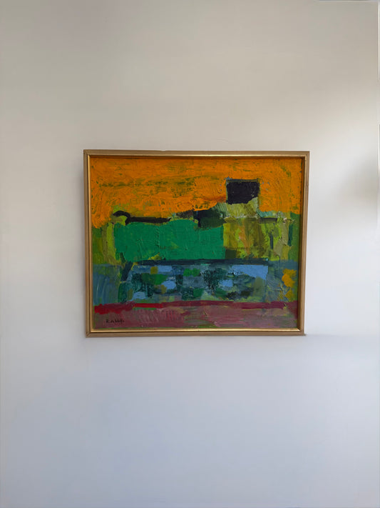 Yellow abstract