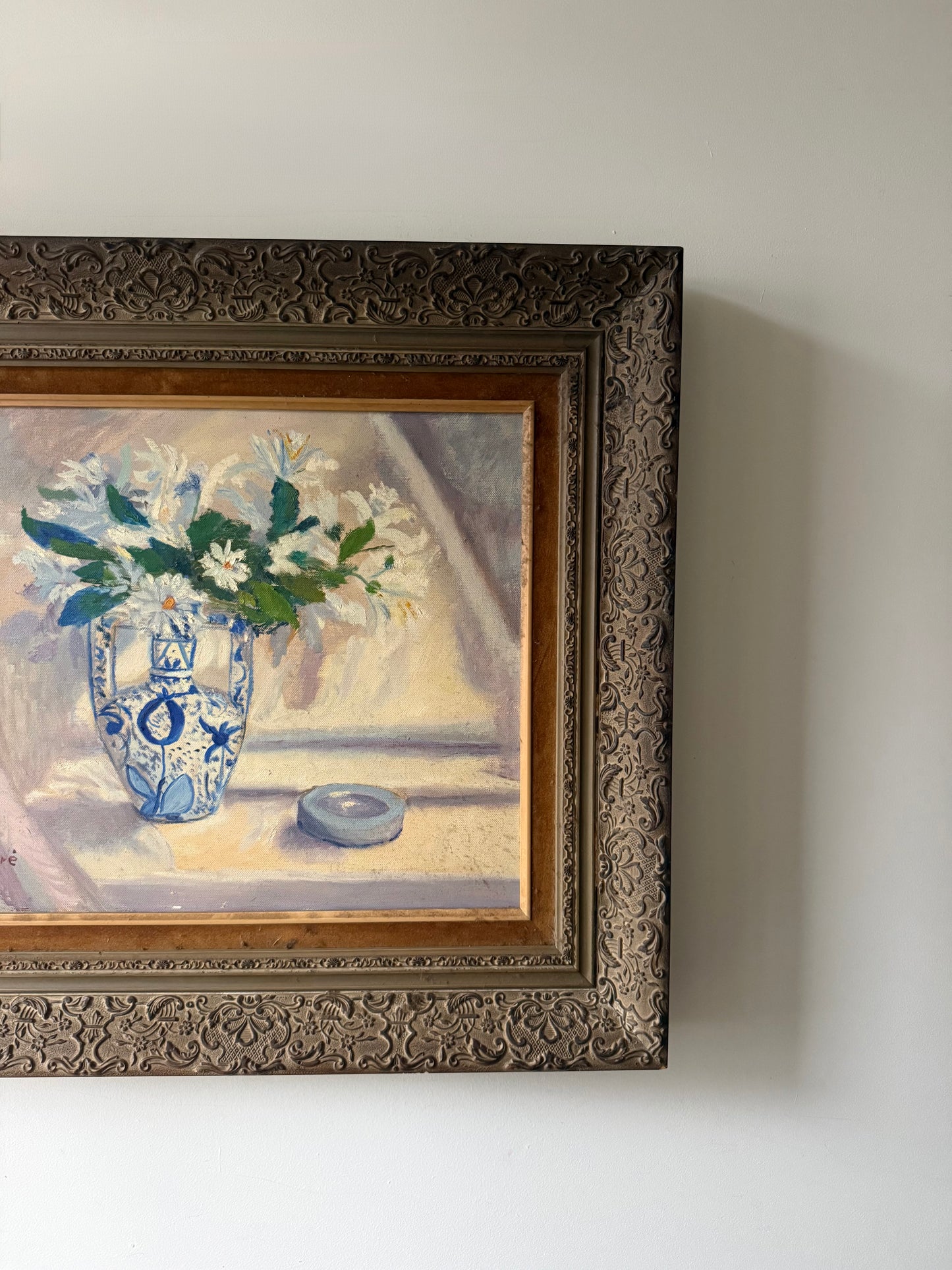 The painted vase