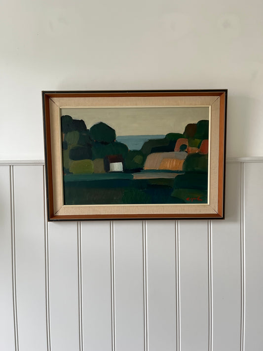 Cubist landscape