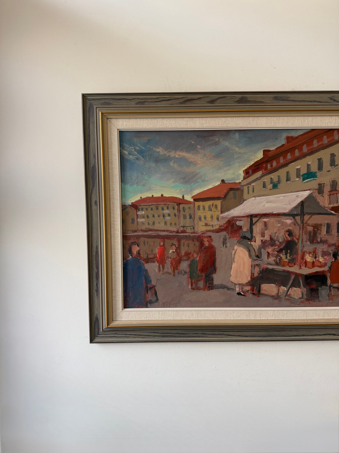 The flower market