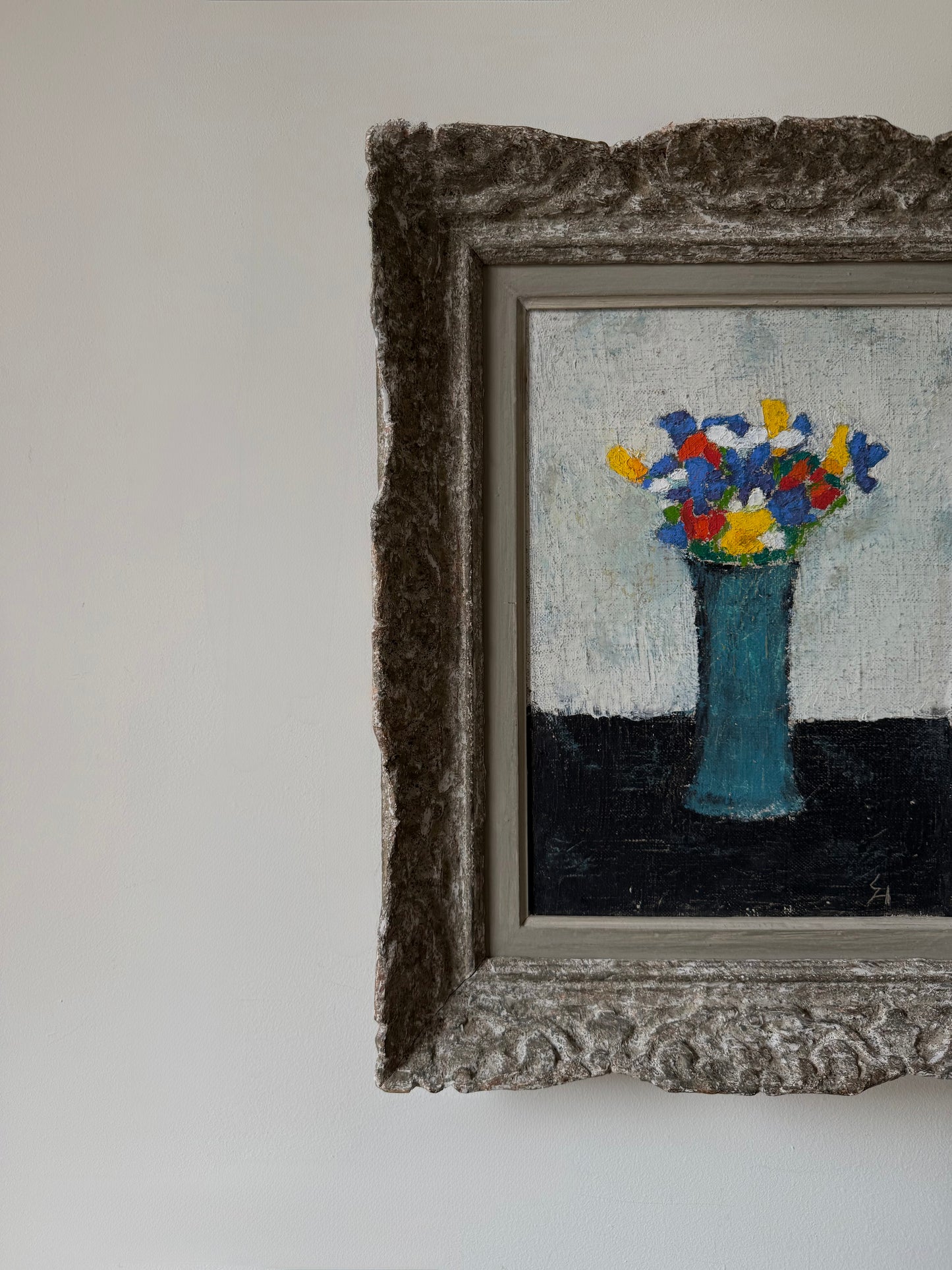 Blue vase