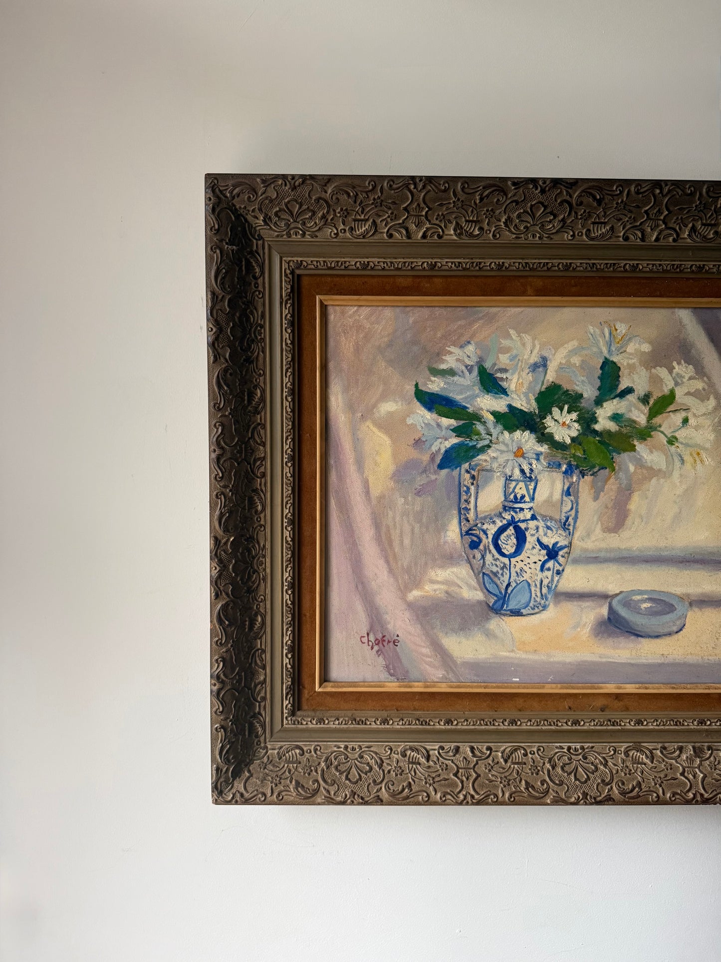 The painted vase
