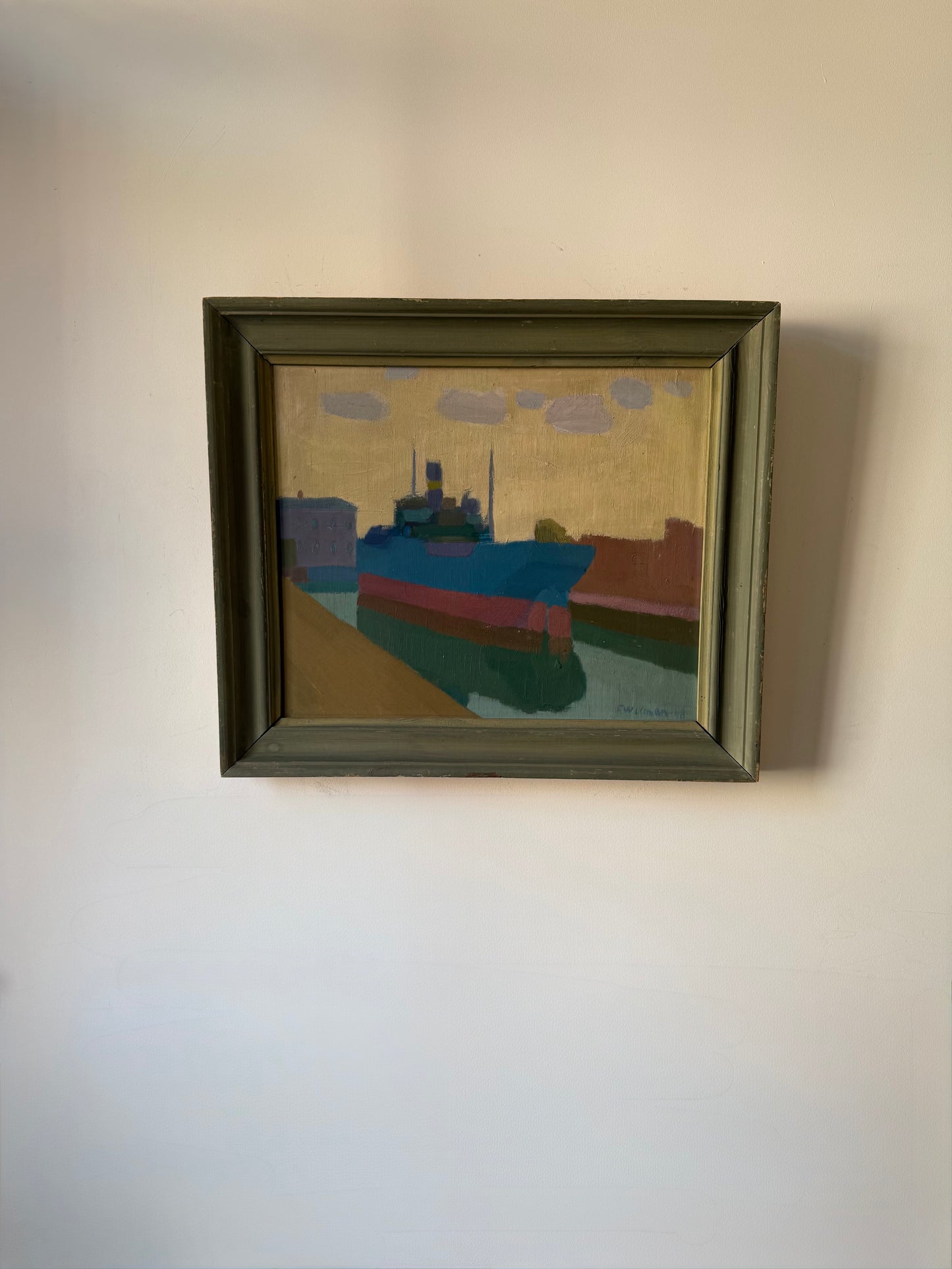 Harbour at dusk