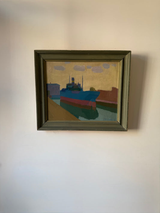 Harbour at dusk