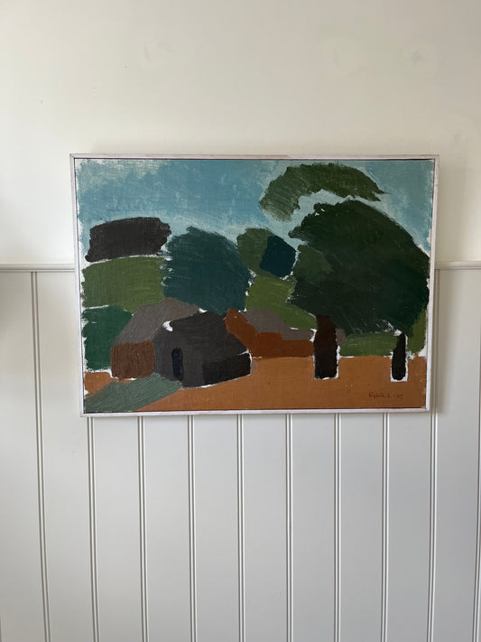 Green trees